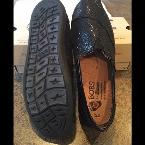 Bobs sparkles slip ons